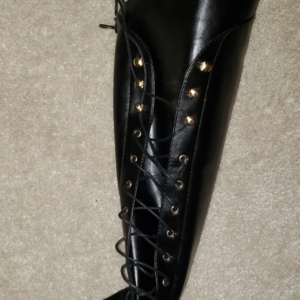 Extra Tall combat boots - Picture 3 of 5